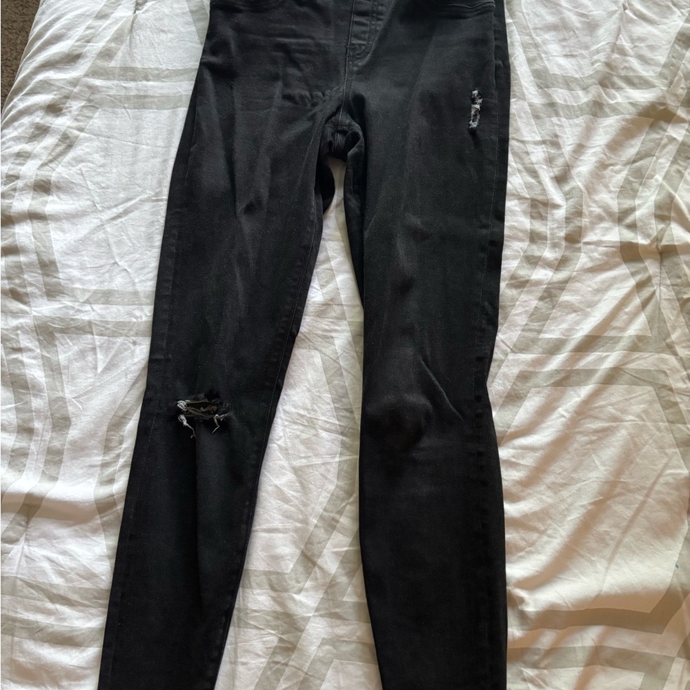 SPANX Women High Rise Jeans - Black